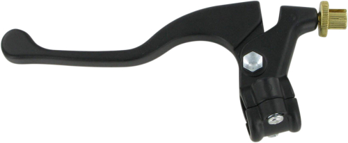 Parts Unlimited - Parts Unlimited Left Hand Shorty Style Power Lever Assembly - Black - 43-4104L