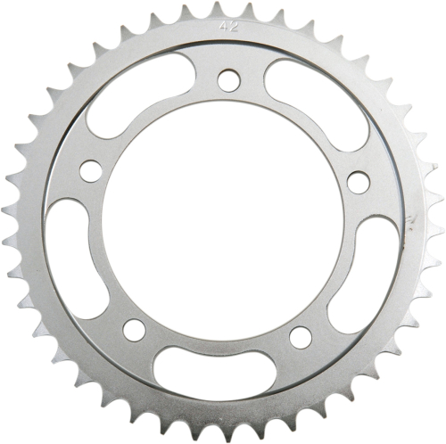 Parts Unlimited - Parts Unlimited Steel Rear Sprocket - 42T - 1210-0050