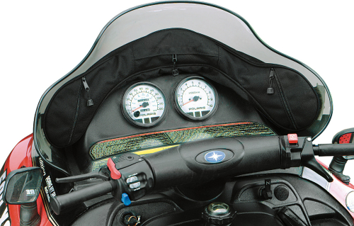 Parts Unlimited - Parts Unlimited Snowmobile Windshield Bag - Black - 0710-0103