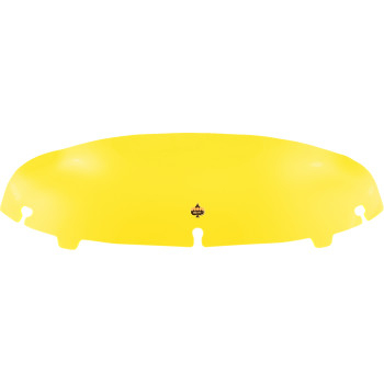 Klock Werks - Klock Werks Kolor Flare Windshield - 4in. - Yellow Ice - KWW-01-0649