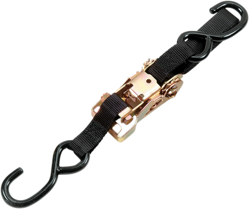 Parts Unlimited - Parts Unlimited Heavy Duty Ratcheting Tie-Down - Black - 3920-0080