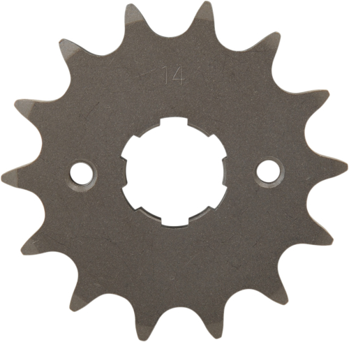 Parts Unlimited - Parts Unlimited Steel Front Sprocket - 14T - 23801-428-000