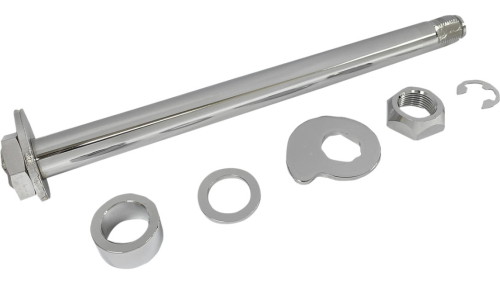 Drag Specialties - Drag Specialties Axle Kit - Chrome - 0214-1966