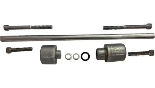 Drag Specialties - Drag Specialties Front Axle Cover Installation Kit - 0214-2724