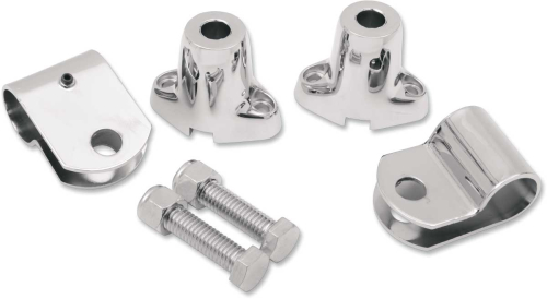 Drag Specialties - Drag Specialties Turn signal Mounting Bracket Kit - 20-0352-BC202