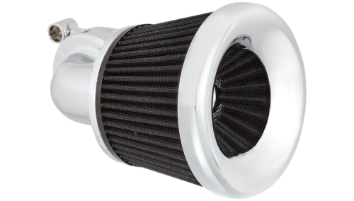 Arlen Ness - Arlen Ness Velocity 90deg. Air Cleaner Kit - Chrome - 600-029