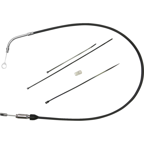 Drag Specialties - Drag Specialties Quick Connect Braided Upper Clutch Cable - 41in. - 0652-2868