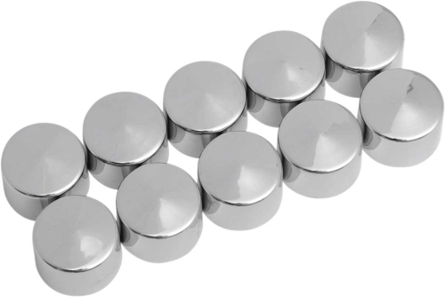 Drag Specialties - Drag Specialties Individual Chrome Bolt Cover - 1/2in. allen head bolt (3/8in. wrench size) - 352055