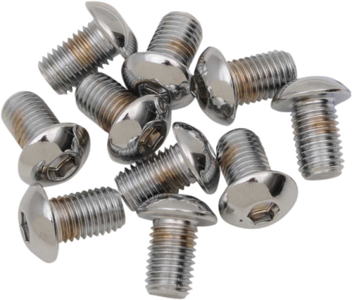 Drag Specialties - Drag Specialties Button-Head Bolts - 5/16in.-24 x 3/8in. - MPB268