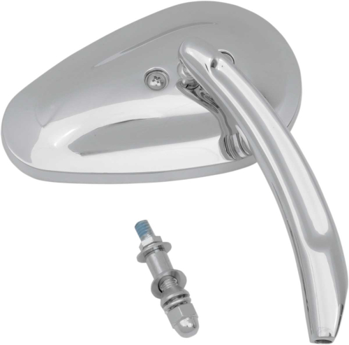 Drag Specialties - Drag Specialties Billet Mirrors - Teardrop - Right - KA-41DRHLSC4