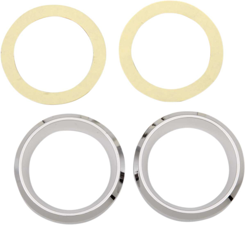 Drag Specialties - Drag Specialties Instrument Gauge Bezels - Small - 2202-0061-BC119