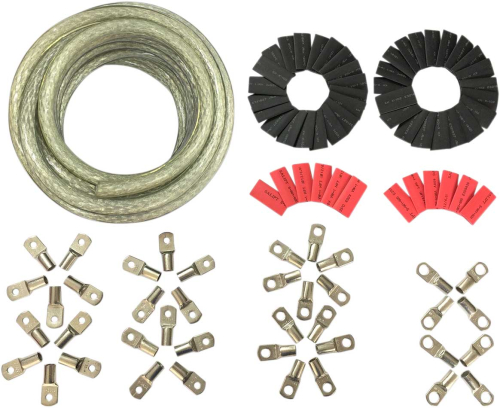 Drag Specialties - Drag Specialties Custom Cable Kit - Clear - 2113-0671