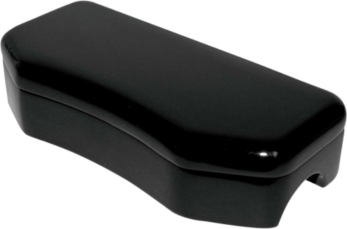 Drag Specialties - Drag Specialties Buffalo Handlebar Clamp - Smooth - With Hidden Screws - Gloss Black - 0602-0349