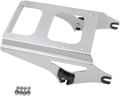 Drag Specialties - Drag Specialties Quick-Detach Tour Box Mount - Chrome - 1510-0242