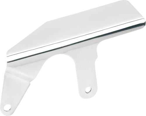 Drag Specialties - Drag Specialties Shorty Upper Belt Guard - Stainless - 1202-0018