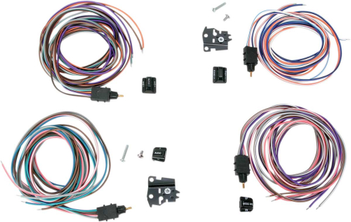 Drag Specialties - Drag Specialties Handlebar Radio/Cruise Switch Kit - Black - 0616-0127