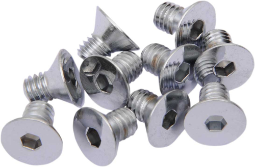 Drag Specialties - Drag Specialties Countersunk Socket-Head Bolts - 5/16in.-18 x 1/2in. - MPB576