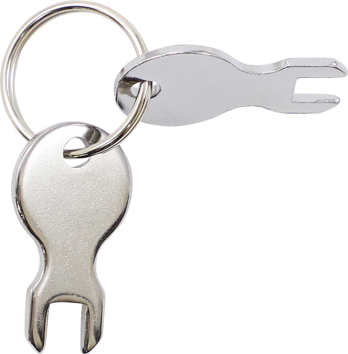 Drag Specialties - Drag Specialties Keys for Chrome Teardrop Toolbox - 19224KH3
