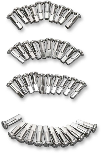Drag Specialties - Drag Specialties Nipples for Spoke Set - Extra Long (0.965in.) - 16-0500SE42-HC3