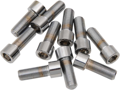 Drag Specialties - Drag Specialties Fine-Thread Socket-Head Bolts - 3/8in.-24 x 1 1/4in. - MPB251S