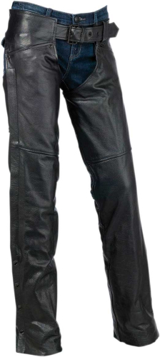 Z1R - Z1R Sabot Womens Chaps - 2815-0097 - Black - Medium