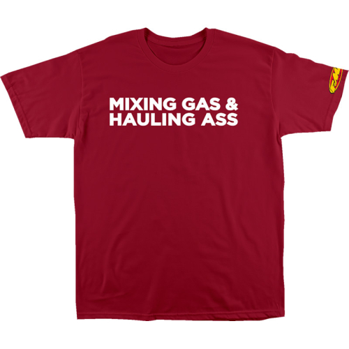 FMF Racing - FMF Racing Gass T-Shirt - FA21118915RED2X - Red - 2XL