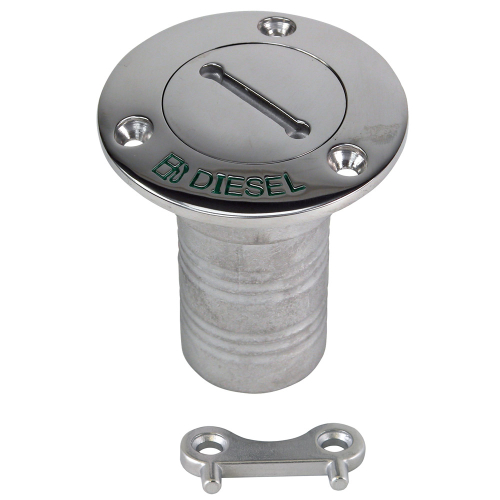 Whitecap - Whitecap Hose Deck Fill - 2" Hose - Diesel