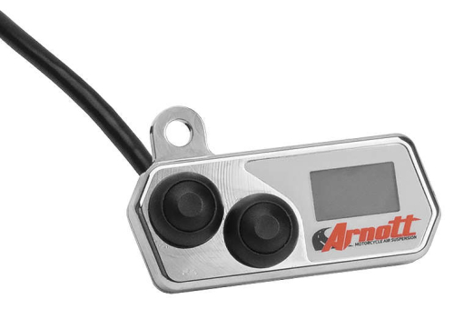 Arnott - Arnott Handlebar Switch with Gauge - Chrome - K-3115