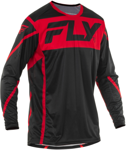 Fly Racing - Fly Racing Lite Jersey - 378-7212X - Black/Red - 2XL