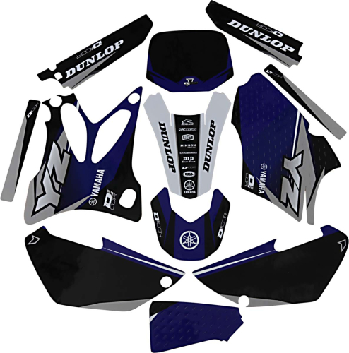 DCOR - DCOR COR 9 Yamaha Complete Graphics Kit - Black - 20-50-101
