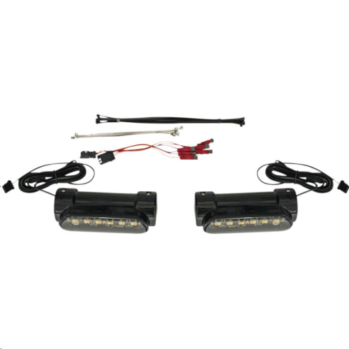 Custom Dynamics - Custom Dynamics Engine Guard LED - Gloss Black - CD-CB-AW-UNV-B