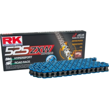 RK - RK Rivet Connecting Link for 525 XW-Ring Chain - Blue - BB525ZXW-RL