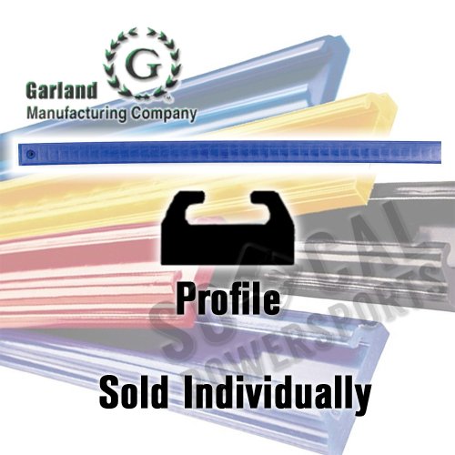 Garland Mfg Co - Garland Mfg Co Slides - UHMW - Blue - 24 - 64in - 24-64.00-1-01-07