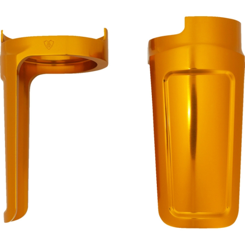 Arlen Ness - Arlen Ness Performance Bagger Fork Guards- Gold - 120-020