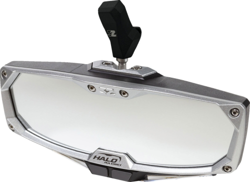 Seizmik - Seizmik Halo R Rear View Mirrors with Cast Aluminium Bezel - Black - 56-18033
