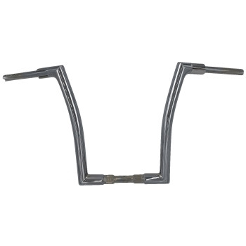 Fat Baggers, Inc. - Fat Baggers, Inc. 1-1/2in. EZ Install Flat Top Handlebar - Chrome - 618016