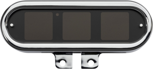 Dakota Digital - Dakota Digital MLX-9000 Series Gauge - Oval - Chrome - MLX-9404