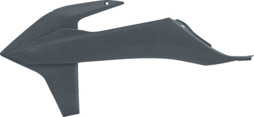 Acerbis - Acerbis Radiator Shroud - Gray Metallic - 2726517297