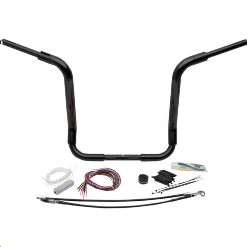 Fat Baggers, Inc. - Fat Baggers, Inc. 1-1/2in. EZ Install Pointed Top Handlebar Kit - Black - 809416-B