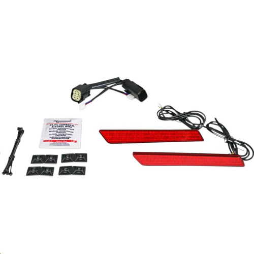 Custom Dynamics - Custom Dynamics Saddlebag Latch Lights - Red Lens - CD-LATCH-SS8-R