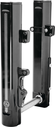 Performance Machine - Performance Machine Fork Leg Kit for Stock or Performance Machine Calipers - Single Disc - Contrast Cut - 0208-2178-BM