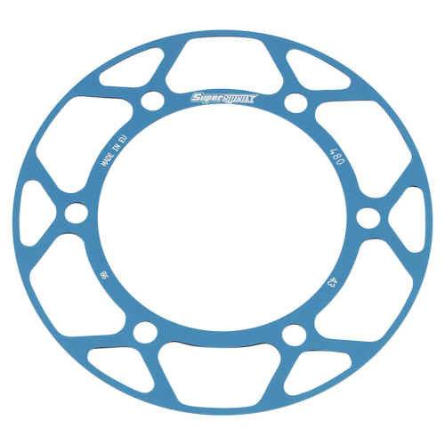 Supersprox - Supersprox Edge Disc Insert - 43T Rear Sprocket - Blue - RACD-480-43-BLU