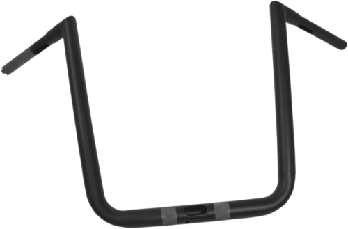 LA Choppers - LA Choppers 1-1/4in. Hefty Twin Peaks Handlebar - 16in. - Flat Black - LA-7312-66M