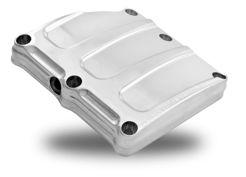 Performance Machine - Performance Machine Scallop Transmission Top Cover - Chrome - 0203-2018-CH
