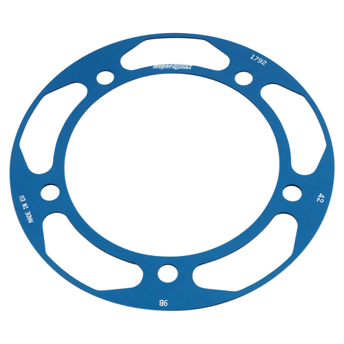 Supersprox - Supersprox Edge Disc Insert - 42T Rear Sprocket - Blue - RACD1792-42-BLU