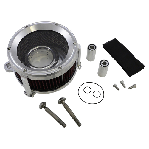 Trask Performance - Trask Performance Assault Charge High-Flow Air Cleaner - Raw Machined - TM-1021R
