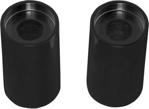 LA Choppers - LA Choppers Riser Extension for 1in. Handlebar - 2in. Rise - Black - LA-7413-03B