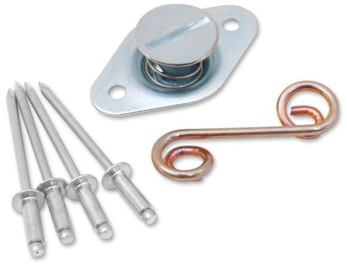Cycle Performance - Cycle Performance Quick-Fasin Kit - Fiberglass Flushed-Mount Self-Ejecting Kit with Springs - 9028