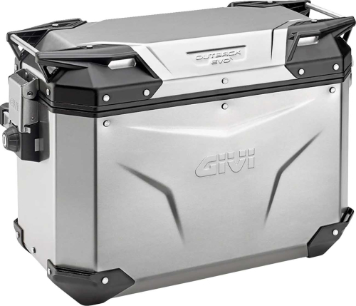 GIVI - GIVI Trekker Outback 48lit. Side Cases - Left - Silver - OBKE48ALA