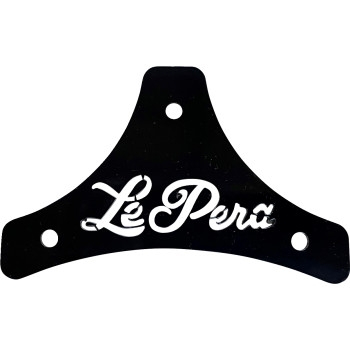 Le Pera - Le Pera Deadend Sissy Bar Plate - Scroll - H-SB SCROLL